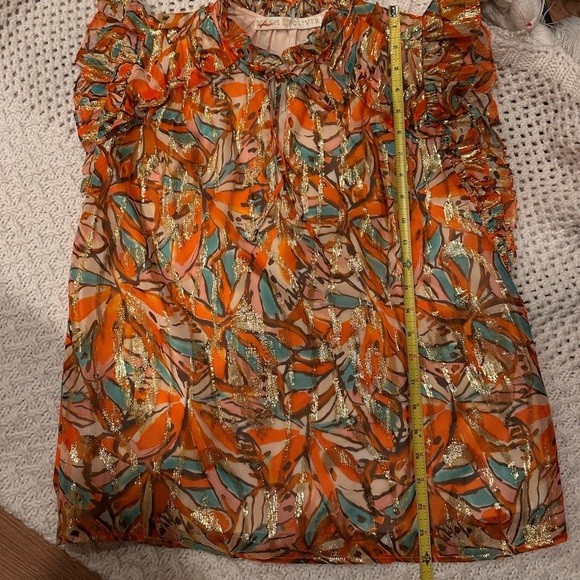 NWOT MARIE OLIVER WOMENS XS ELEGANT BLOUSE - Picture 4 of 13